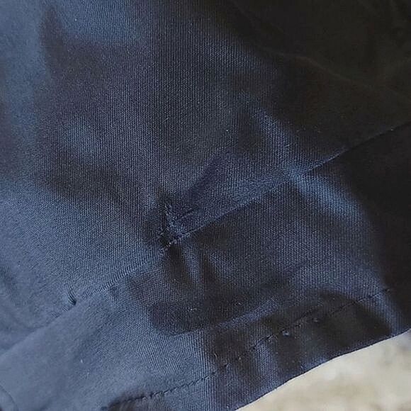 Vtg Liz Claiborne black zip front microfiber coach jacket - Picture 13 of 15